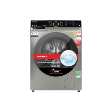 Máy giặt sấy Toshiba Inverter giặt 10.5 kg - sấy 7 kg TWD-BM115GF4V(SK)